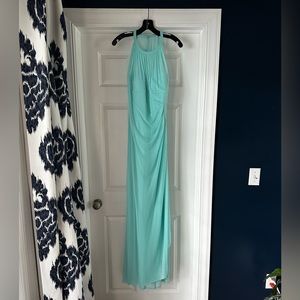 Blue bridesmaids dress size 8